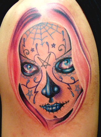 Travis Litke - Sugar Skull / Day of the Dead Girl Portrait